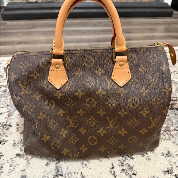 Louis Vuitton Speedy 30 Brown Monogram Satchel - Picture 2 of 10